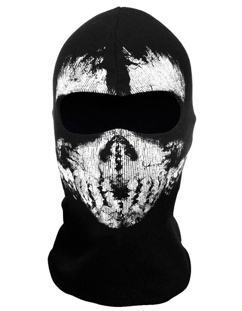Load image into Gallery viewer, Motorcycle Game Balaclava Hood Ghost Skull Full Face Cover CS Halloween Mask US
