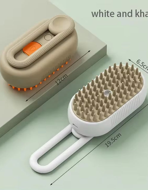 Load image into Gallery viewer, New Pet Spray Comb for Cats and Dogs Pet Electric Spray Hair Removal Comb One Key Spray Anti-Flying Massage Brush, Clean Massage
