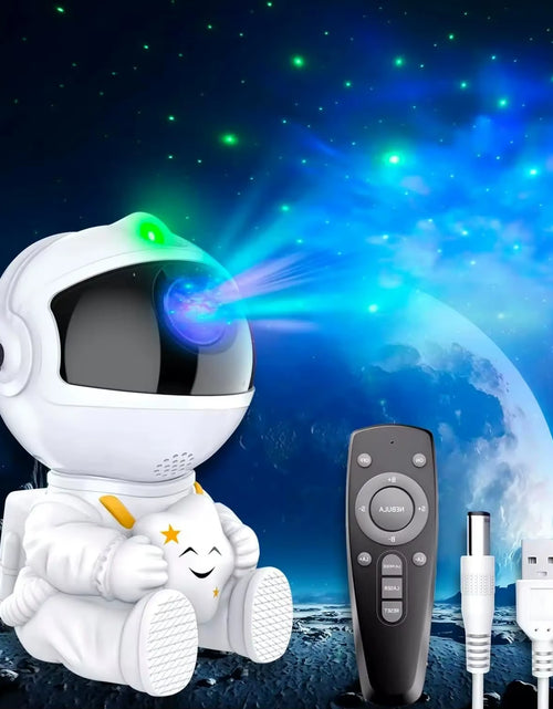 Load image into Gallery viewer, Galaxy Star Projector Night Light Astronaut Space Ceiling LED Lamp for Bedroom Home Decor Kids Gift - Starry Nebula Projector
