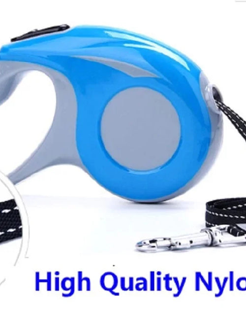 Load image into Gallery viewer, 16Ft Heavy-Duty Retractable Dog Leash – Tangle-Free Pet Walking Leash with One-Touch Lock System &amp; Anti-Slip Handle for Medium &amp; Large Dogs
