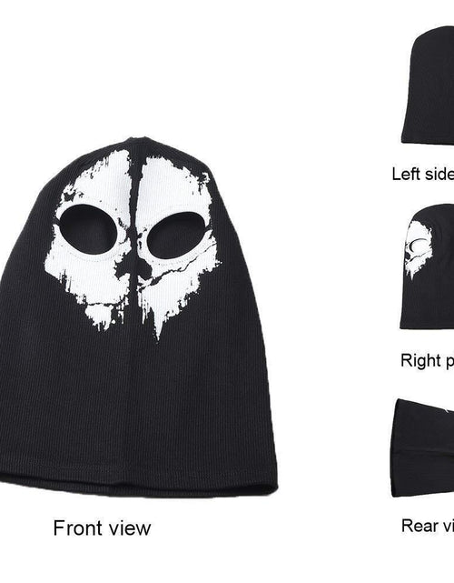 Load image into Gallery viewer, Motorcycle Game Balaclava Hood Ghost Skull Full Face Cover CS Halloween Mask US
