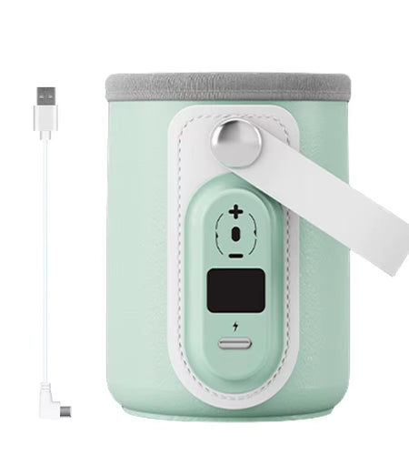 Baby Nursing Bottle Heater Safe Insulated Bag USB Rechargeable Milk Water Warmer Cover for Infant Outdoor Traveling Accessories