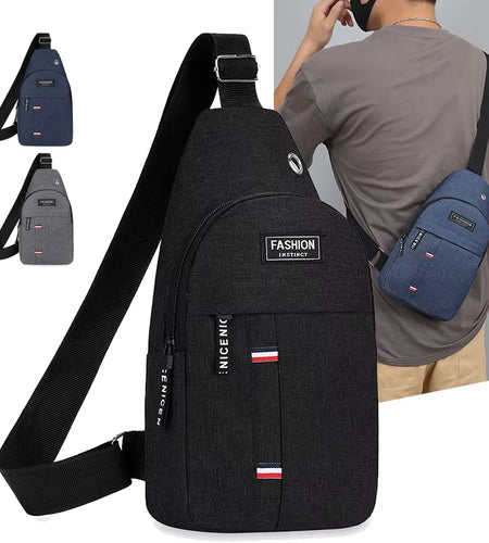 Men'S Waterproof Large Capacity Fanny Pack, Adjustable Strap for Outdoor Activities, Travel Running, Hiking, and Cycling