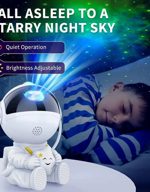 Load image into Gallery viewer, Galaxy Star Projector Night Light Astronaut Space Ceiling LED Lamp for Bedroom Home Decor Kids Gift - Starry Nebula Projector
