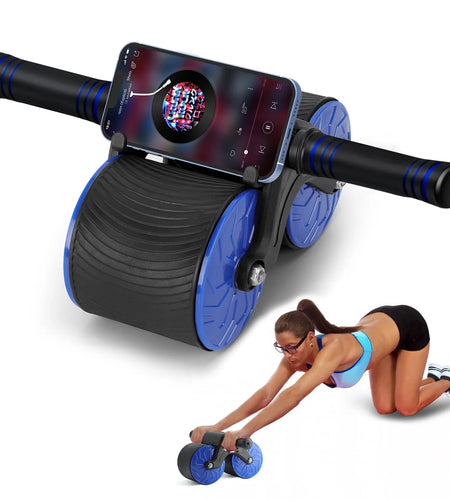 Automatic Rebound Abdominal Wheel, Dual Wheel