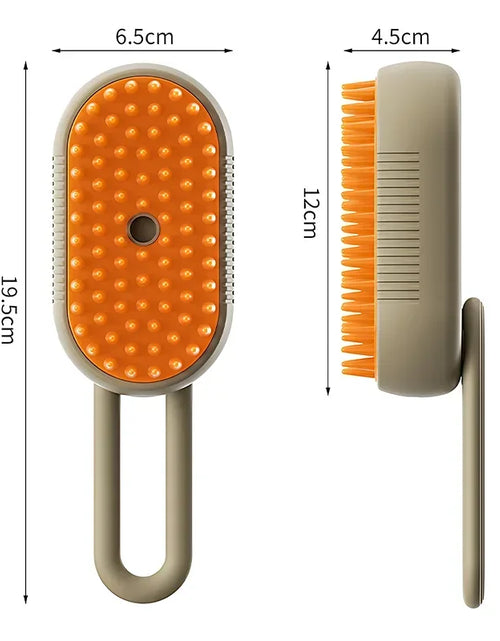Load image into Gallery viewer, 3In1 Cat Steam Brush Steamy Dog Brush Electric Anti-Splashing Brush with Steam Spray Massage Pet Grooming Comb Hair Removal Comb
