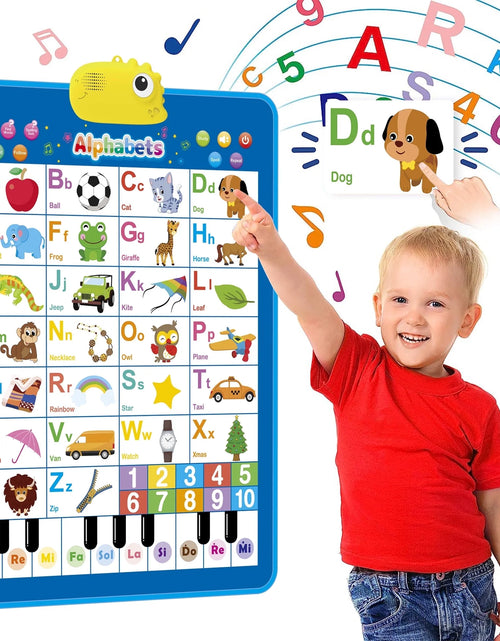 Load image into Gallery viewer, Electronic Alphabet Wall Chart, ABC Chart Learning Toys for 3 to 4 Year, Alphabet Charts for Kids, Educational Boy Toys 2 3 Years Old
