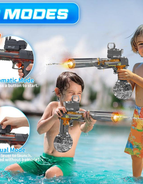 Load image into Gallery viewer, AquaBlaze™ Electric Water Blaster – LED Power Squirt Gun for Epic Summer Battles

