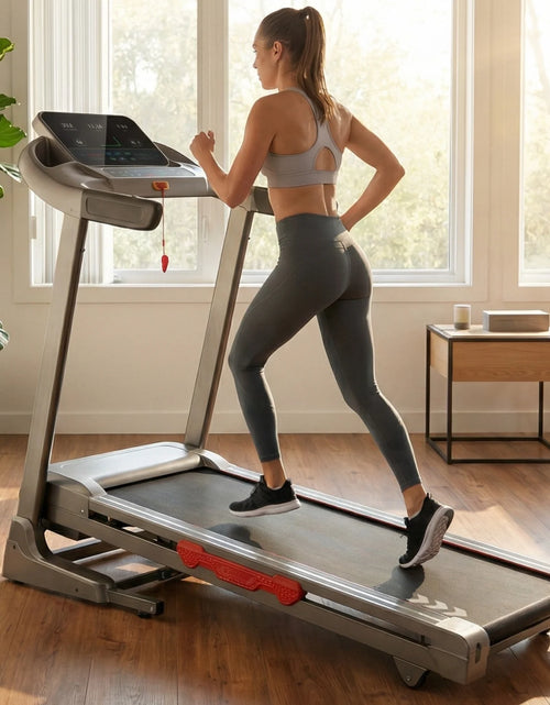 Load image into Gallery viewer, Auto Incline Treadmill Folding Electric Treadmill 286Lbs APP Bluetooth Exercise Treadmill for Home Office Speed Range of 0.6 to 9 Mph
