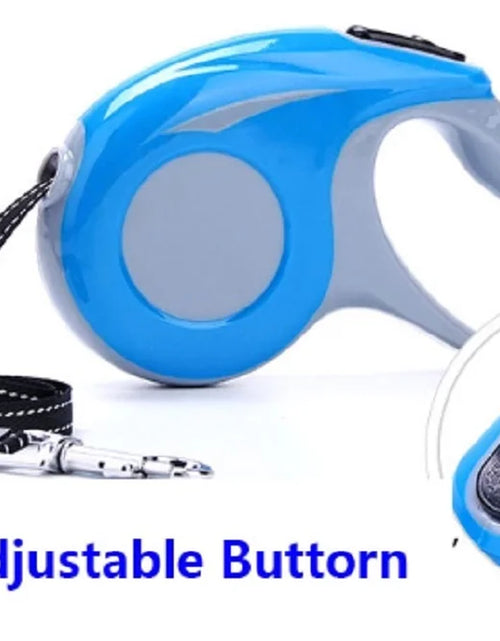 Load image into Gallery viewer, 16Ft Heavy-Duty Retractable Dog Leash – Tangle-Free Pet Walking Leash with One-Touch Lock System &amp; Anti-Slip Handle for Medium &amp; Large Dogs
