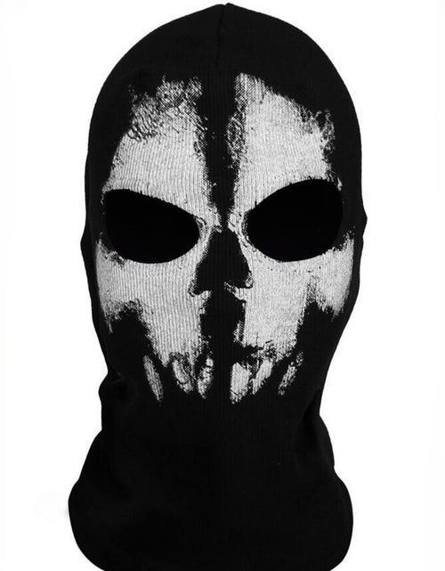 Load image into Gallery viewer, Motorcycle Game Balaclava Hood Ghost Skull Full Face Cover CS Halloween Mask US
