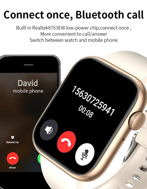 Load image into Gallery viewer, New Smart Watch 2025 Wireless Charging Smartwatch Bluetooth Calls Men Women Smartwatches Fitness Bracelet Custom Watch Face
