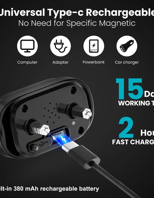 Load image into Gallery viewer, Dog Shock Collar for Large Dogs,Smart Bark Collar,Rechargeable anti Barking Training Collar with 7 Adjustable Sensitivity, with Beep Vibration
