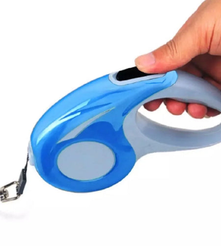 16Ft Heavy-Duty Retractable Dog Leash – Tangle-Free Pet Walking Leash with One-Touch Lock System & Anti-Slip Handle for Medium & Large Dogs