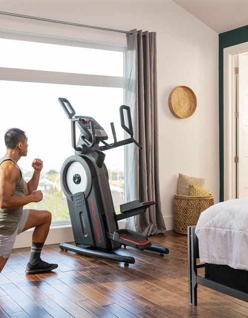 Load image into Gallery viewer, Trainer H7; Ifit-Enabled Elliptical with 7” Touchscreen and Built-In Fan
