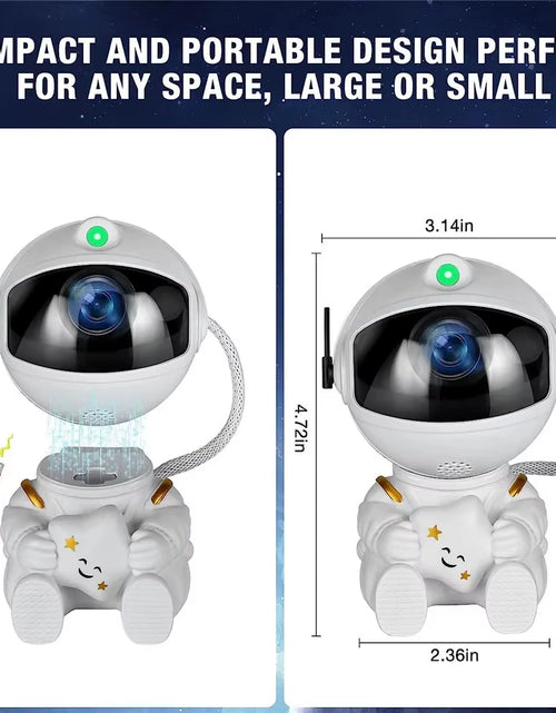 Load image into Gallery viewer, Galaxy Star Projector Night Light Astronaut Space Ceiling LED Lamp for Bedroom Home Decor Kids Gift - Starry Nebula Projector
