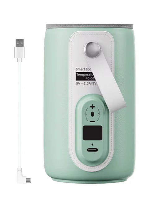 Load image into Gallery viewer, Baby Nursing Bottle Heater Safe Insulated Bag USB Rechargeable Milk Water Warmer Cover for Infant Outdoor Traveling Accessories
