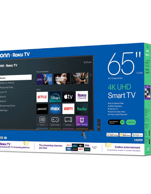 Load image into Gallery viewer, 65” Class 4K UHD Roku Smart Television, 100012587

