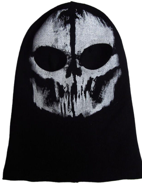 Load image into Gallery viewer, Motorcycle Game Balaclava Hood Ghost Skull Full Face Cover CS Halloween Mask US
