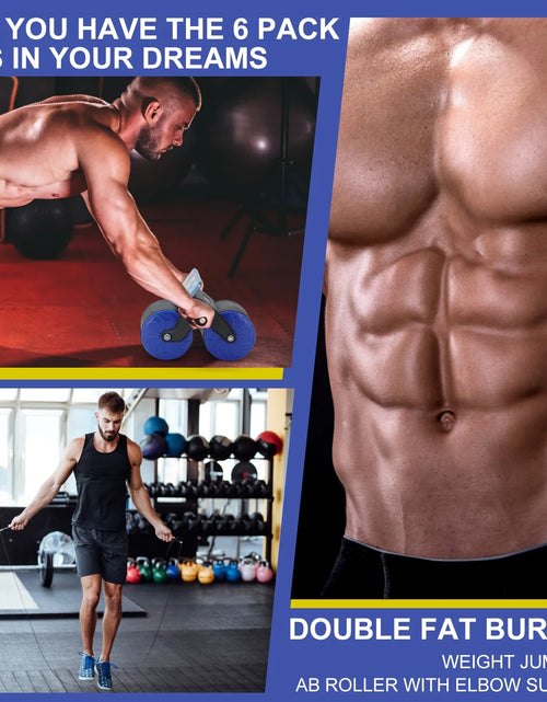 Load image into Gallery viewer, Automatic Rebound Abdominal Wheel, Dual Wheel
