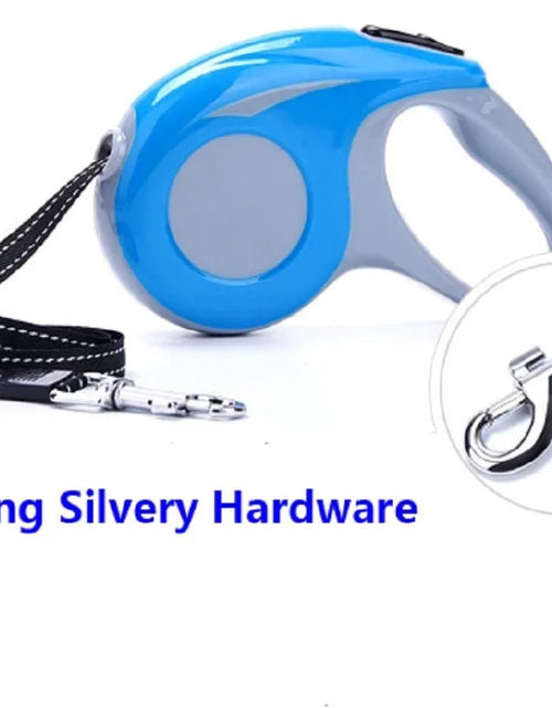 Load image into Gallery viewer, 16Ft Heavy-Duty Retractable Dog Leash – Tangle-Free Pet Walking Leash with One-Touch Lock System &amp; Anti-Slip Handle for Medium &amp; Large Dogs
