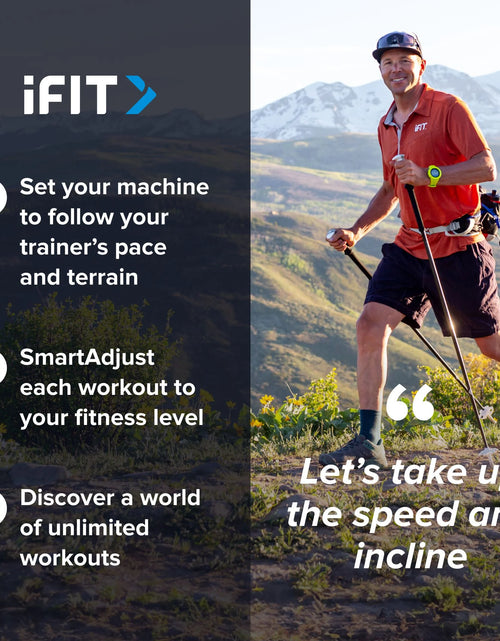 Load image into Gallery viewer, Trainer H7; Ifit-Enabled Elliptical with 7” Touchscreen and Built-In Fan
