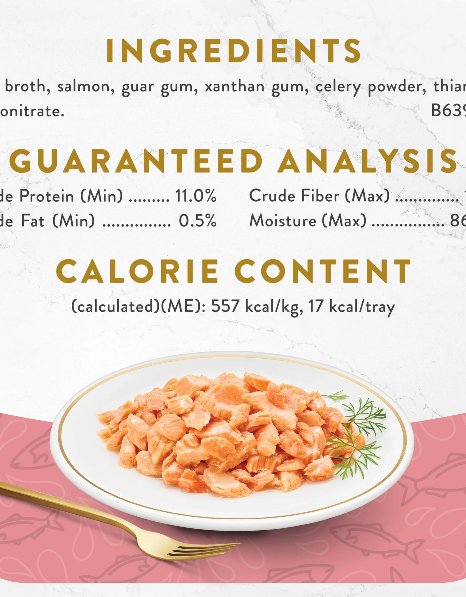 Purina  Appetizers Wet Cat Food, Steamed Alaskan Salmon, 1.1 Oz Trays (10 Pack)