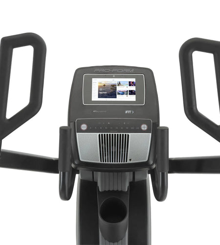 Trainer H7; Ifit-Enabled Elliptical with 7” Touchscreen and Built-In Fan