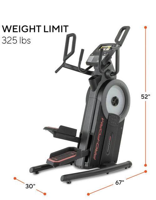 Load image into Gallery viewer, Trainer H7; Ifit-Enabled Elliptical with 7” Touchscreen and Built-In Fan
