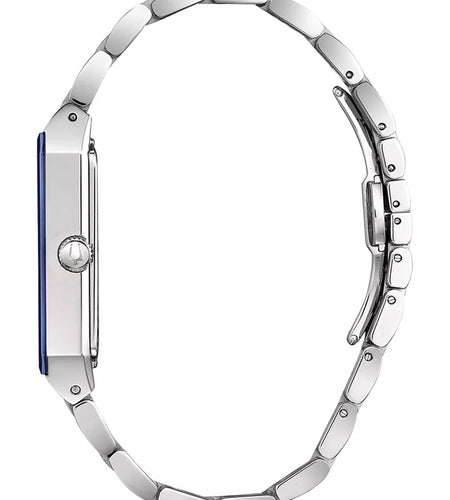 Men'S Futuro Diamond-Accent Stainless Steel Bracelet Watch 31X45Mm, Created for Macy'S