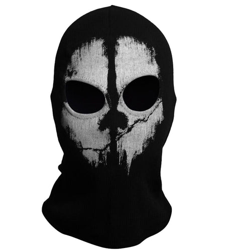 Motorcycle Game Balaclava Hood Ghost Skull Full Face Cover CS Halloween Mask US