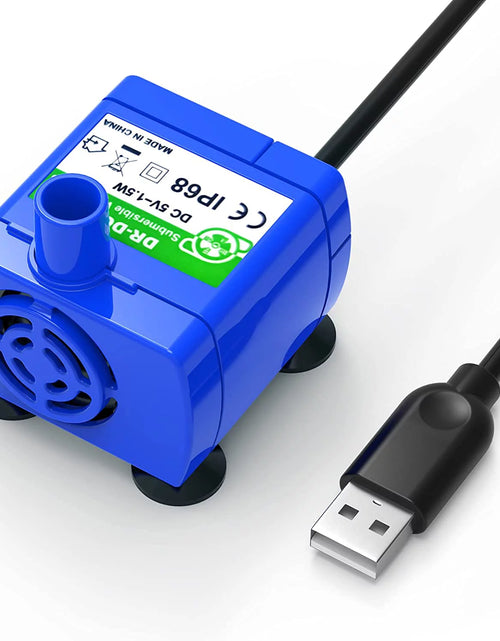 Load image into Gallery viewer, Replacement Pump for Cat Water Fountain, Ultra Quiet Long Lifespan Water Pump for Pet Water Fountain, Dog Water Bowl Dispenser ​For Cat &amp; Dog
