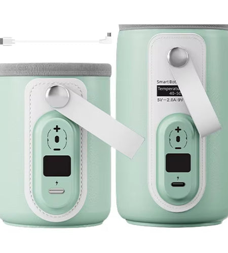 Baby Nursing Bottle Heater Safe Insulated Bag USB Rechargeable Milk Water Warmer Cover for Infant Outdoor Traveling Accessories