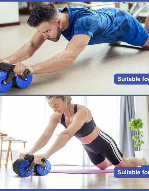Load image into Gallery viewer, Automatic Rebound Abdominal Wheel, Dual Wheel
