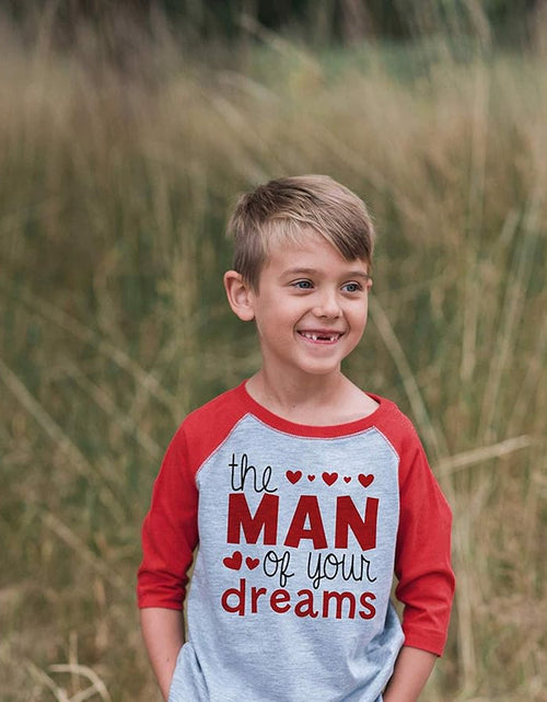 Load image into Gallery viewer, Boy'S Valentine'S Day Toddler Vintage Baseball Tee
