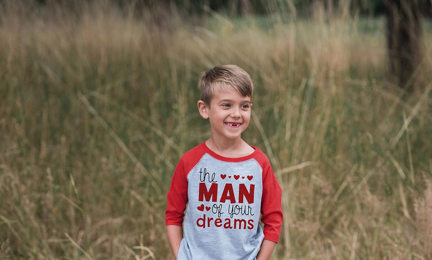 Boy'S Valentine'S Day Toddler Vintage Baseball Tee