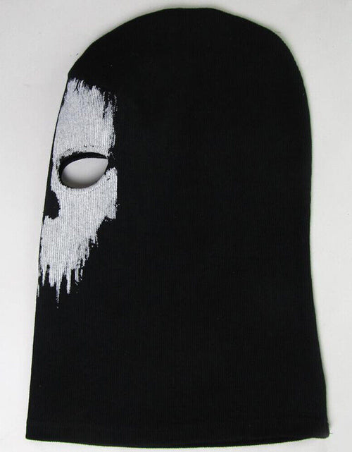 Load image into Gallery viewer, Motorcycle Game Balaclava Hood Ghost Skull Full Face Cover CS Halloween Mask US
