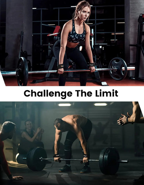 Load image into Gallery viewer, Pro Gym Reaper Lifting Straps, Black, 2.5Mm Thick &amp; Reinforced Stitching for Deadlifts &amp; Pull-Ups
