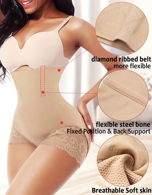 Load image into Gallery viewer, Butt Lifting Shapewear for Women Tummy Control Butt Lifter Panties Booty Lifter Shapewear Bigger Butt Lift Waist Shaper
